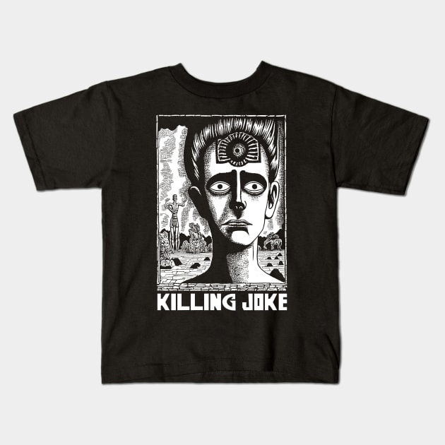 Killing Joke † Punskthetic Design Kids T-Shirt by unknown_pleasures